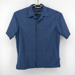 5.11 Tactical Series Mens L Covert Mesh Lined Shirt Snap Button Weighty Conceal